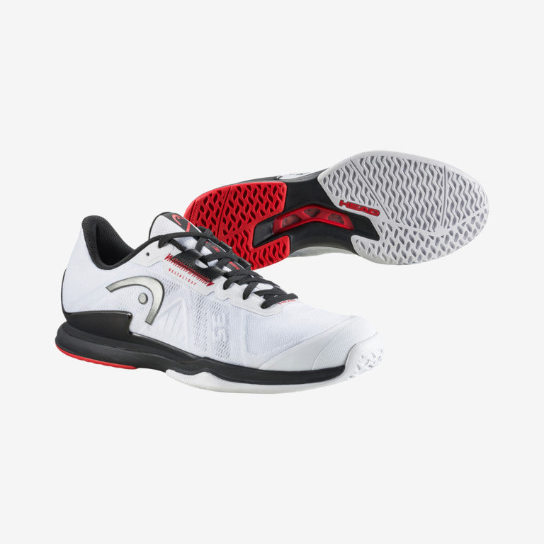 HEAD Sprint PRO 3.5 Men Tennis Shoes [White/Black]*CLEARANCE*