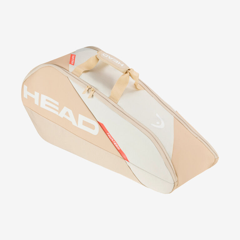 HEAD TOUR Racquet Tennis Bag M CHYU [Chamomile/White]
