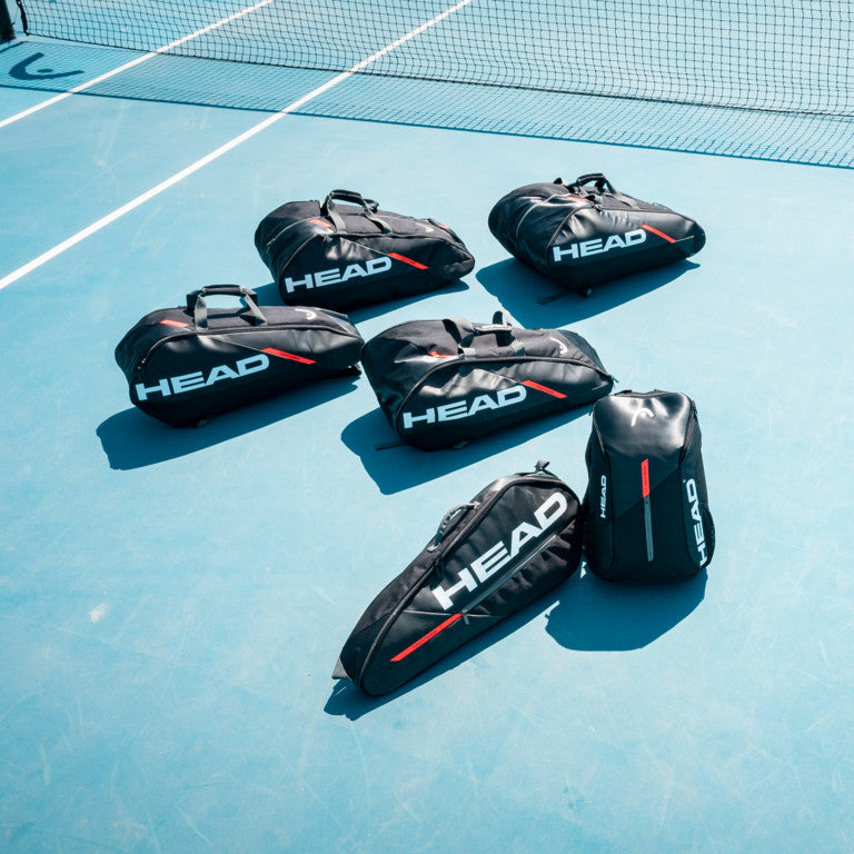 HEAD Tour Team 6R Combi Tennis Bag [Black/Orange]